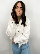 Load image into Gallery viewer, Only Just Begun Jacket - White