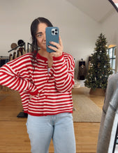 Load image into Gallery viewer, Model taking a mirror selfie wearing the sweetest devotion cardigan.