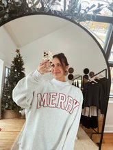 Load image into Gallery viewer, Merry Mock Neck Sweatshirt