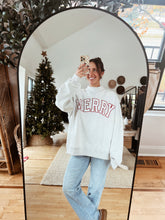 Load image into Gallery viewer, Merry Mock Neck Sweatshirt