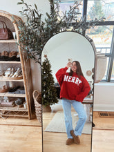 Load image into Gallery viewer, Merry Mock Neck Sweatshirt