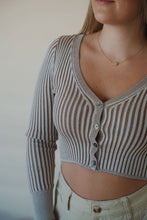 Load image into Gallery viewer, detail view of model wearing the better days top. model has the top paired with the oakland chinos.