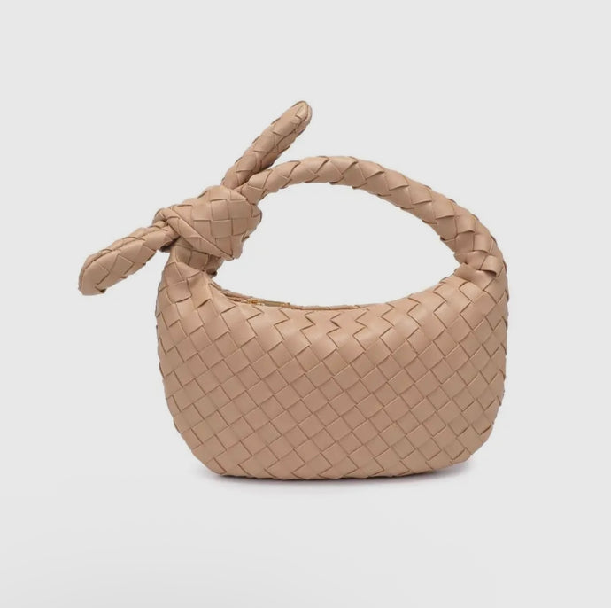 Lizbeth Woven Knot Clutch