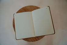 Load image into Gallery viewer, inside page view of the hosanna revival lined notebook in the Amelia theme.