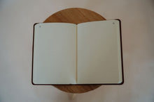 Load image into Gallery viewer, inner page view of the hosanna revival lined notebook in the Santa Elena theme.