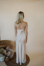 Load image into Gallery viewer, back view of model wearing the we meet again dress.