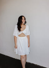 Load image into Gallery viewer, model wearing the just a dream dress.