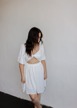 Load image into Gallery viewer, model wearing the just a dream dress.