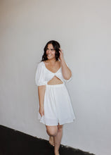 Load image into Gallery viewer, model wearing the just a dream dress.