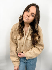 Everything Changes Jacket - Camel